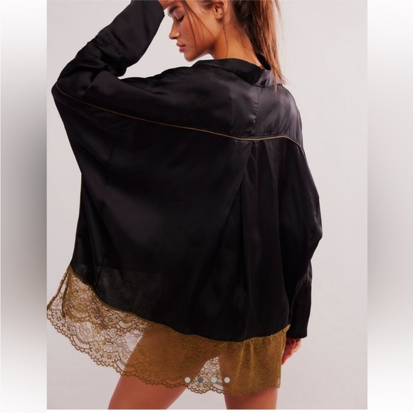 Free People Morning Kiss Sleep shirt - Picture 3 of 7